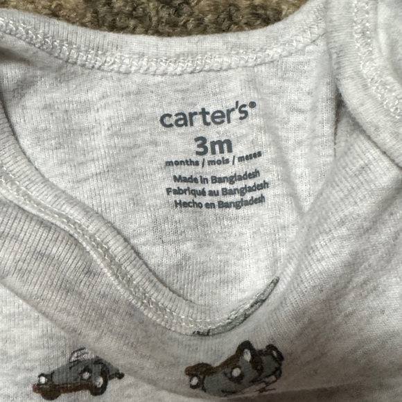 Baby Bodysuit Set - Airplane and Car Print - Picture 4 of 5